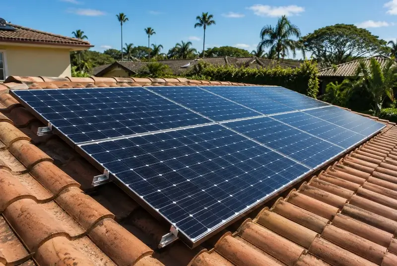 Installation de panneaux solaires à Malemort-du-Comtat